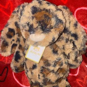Jellycat Spotted Tan and Black Bunny